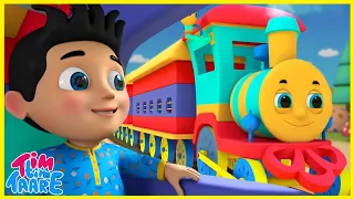 Rail Gadi, रेल गाड़ी, Ek Mota Bhalu + More Hindi Kids Poem and Baby Songs