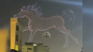 Unforgettable Night: J-Trebo Music at Al Shaqab 5000 Horse Drone Show | Qatar 🇶🇦 
