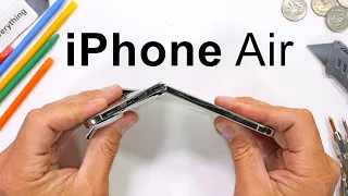 iPhone Air Durability test -- I AM SHOCKED