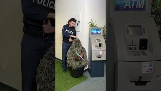 Disguised to steal but the sheriff wrer discovered!