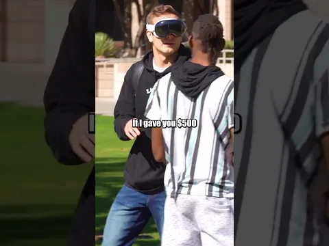 Paying a Stranger to not Talk #prank