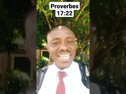 un coeur joyeux Proverbes 17:22