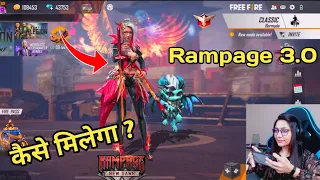 Vermilion Whirlwind Bundle in Lucky Wheel Event | Mythos Four Backpack in TopUp Event | Rampage 3.0