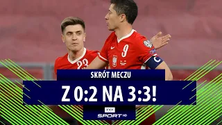 EL. MŚ 2022: WĘGRY - POLSKA 3:3, WIELKIE EMOCJE I UDANA POGOŃ W DEBIUCIE SOUSY | SKRÓT MECZU