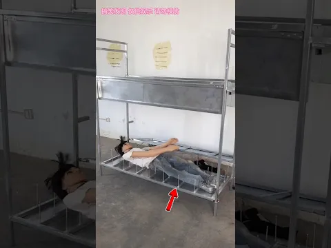 Never sleep in this hostel room #shortsvideo