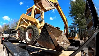 Buying and fixing the cheapest diesel skidsteer I could find : John Deere 575