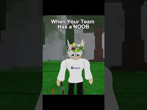 When Your Team Has a NOOB 😹 #roblox #99nightsintheforest #robloxanimation #kaplayz