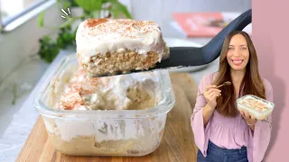 Postre 3 LECHES saludable [sin azúcar - sin gluten] pocos minutos.