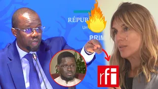 Sonko recadre sévèrement cette journaliste de RFI : « Ici, ce n’est pas le lieu pour… »
