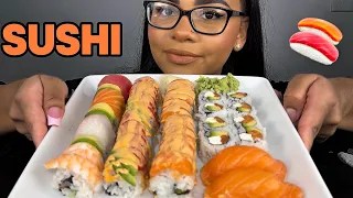 sushi mukbang