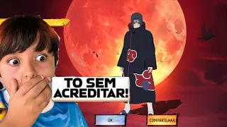 PEGUEI A SKIN DO ITACHI UCHIHA NO GIRO 😱 FREE FIRE