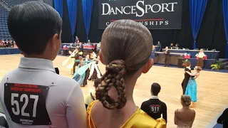 Olivia & Christian #dance Cha Cha Cha PT1 Latin , US National Amateur DanceSport Championship