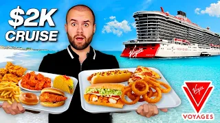 I went on a Virgin Voyages Cruise by myself just to eat ($2000 Food Trip)