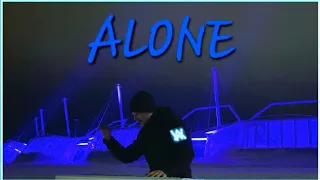 ALONE Alan Walker Piano Cover in COOLEST Lights at Night