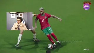🎮 محاكاة مباراة المغرب ضد جزر القمر اليوم | كأس إفريقيا 2025 | PES 2021 Gameplay prediction 