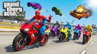 Spider-Man Rescue batman vs iron man vs venom funny Game oGTA 5 superher