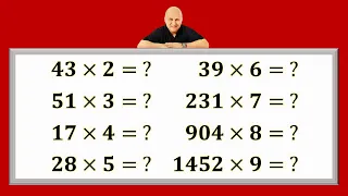 Multiplicación por una cifra #julioprofe
