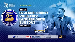 CONSOS 25 -ème EDITION : SOIREE DE CLÔTURE AVEC LE BISHOP RAOUL WAFO