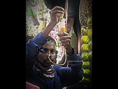 Real Man❤️#streetfood #fruitjuice #drink #respect #disability