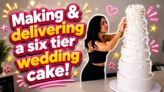 Making and delivering a 6 tier wedding cake!