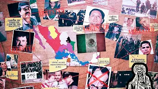 El MAPA del NARCOTRÁFICO en MÉXICO 2024-2025 🇲🇽