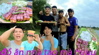 Lấy đồ nhà Quốc làm ẩm thực.Video triệu người mong đợi! Quốc Màng Tang Hân Hô
