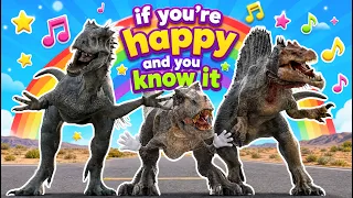 Happy Dinosaurs | If You’re Happy And You Know It | Kids Songs