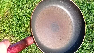 НИКОГДА НЕ ВЫБРАСЫВАЙТЕ старую сковородку. Достойная самоделка из хлама. Сделай сам.