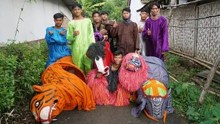 OH BEGINI... PERSIAPAN MACAN DAN KAWAN KAWANYA ~ BUROK CINTA NADA BUDAYA
