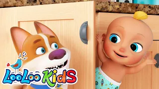 Peek a Boo + Finger Family Song - Nursery Rhymes and Toddler Songs! - LooLoo Kids!