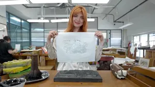 International Students Experience Traditional New Year Prints