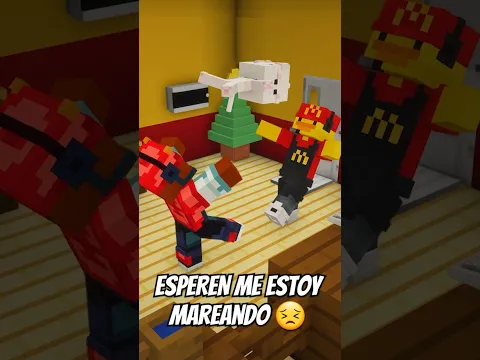 ¡Cuando tienes CHAMBA en Minecraft! 🙀🍔