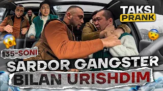 Taksida prank 135-Soni🚕 Tiktoker Sardor Gangster Va Aziz aka bilan bo'ldi😤