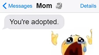 She found out shes adopted...