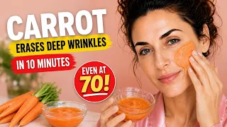 Carrot Erases Deep Wrinkles Even at 70!