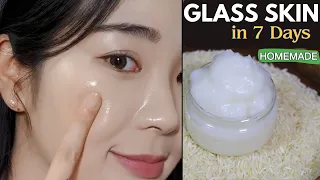 DIY Korean Rice Gel for GLASS SKIN ✨ Get Flawless Glow in 7 Days! | Sushmita's Diaries