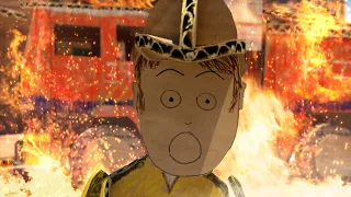 ​Fire in Cardboard City - AWARD-WINNING Animated SHORT FILM (Official Trailer)