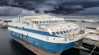 Exploring a MASSIVE Abandoned Cruise Ship | Everything Left Behind
