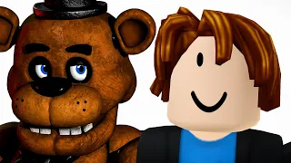 SOBREVIVÍ la NOCHE 5 de FIVE NIGHTS AT FREDDY'S 🔦😱 (Película Roblox)
