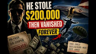 D.B. Cooper: The Only Skyjacker Who Vanished Without a Trace