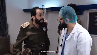 دنيهو في المصحه مع مصطفى المومري