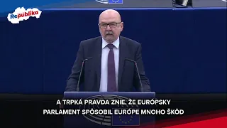 Dve minúty pravdy a trpkej pravdy. Sledujte tie výrazy Leyenovej a progresívcov