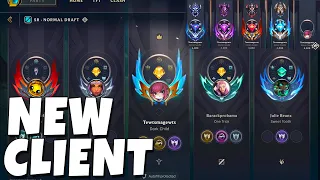 NEW CLIENT + CUSTOMIZATION!! (League of Legends)