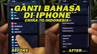 Cara Mengganti Bahasa di iPhone dari Bahasa China ke Indonesia