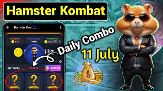 hamster kombat daily combo today | hamster kombat daily combo 11th july | daily combo 11 july 🔥