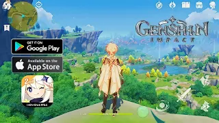 Genshin Impact Mobile - Gameplay Walkthrough Part 1 - Tutorial (Android, iOS)