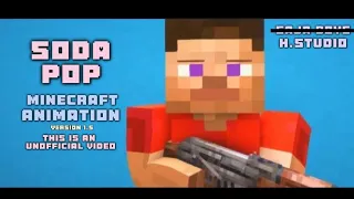 ''Soda Pop'' In Minecraft Animation - KPop Demon Hunters