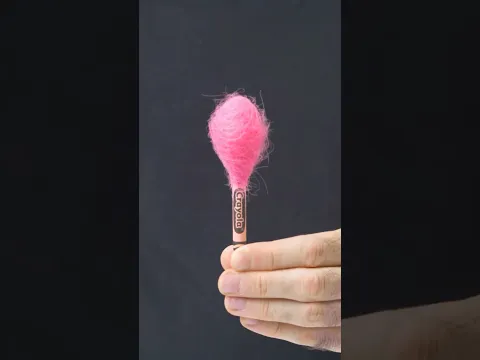 I Made Cotton Candy out of Crayons