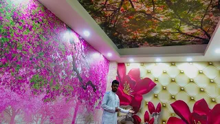 মাত্র ৮৫ টাকায় অফিস/বাসা/হোটেলে থ্রি ডি ওয়ালপেপার লাগান | 3D Wallpaper Bangladesh 2021