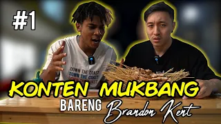 MUKBANG SATE TAICHAN BARENG BRANDON KENT